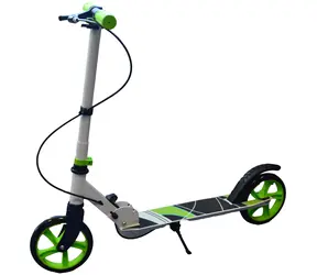 Sparkys Skladacia kolobežka biela / Kolobežka / Skladacia / Brzda vzadu / nosnosť 100 kg