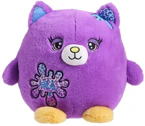 SPARKYS Plyšová mačka Fialinka fialová 25 cm / od narodenia
