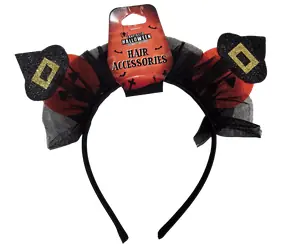 SPARKYS Čelenka Halloween klobúky a tekvica / Karnevalový doplnok / textil