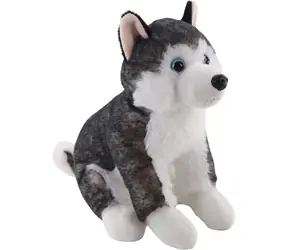 SPARKYS Plyšový pes Husky sediaci 20 cm / od 3 rokov