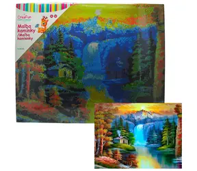 SPARKYS Diamantové maľovanie Vodopád / 40x50 cm