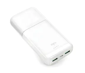Puro DAILY 20 PLUS biela / Powerbanka / 20000 mAh / 2x USB-A + USB-C / 22,5 W PD
