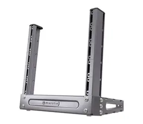 Mikrotik SR-5U-mini SolidRACK 5 mini / Stolný rack / 10" / 5U / nastaviteľný uhol