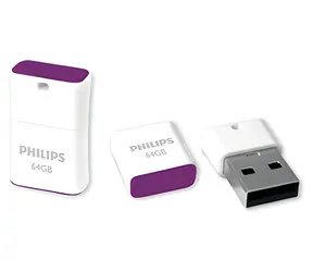Philips Pico Edition 64 GB Magic Purple / Flash disk / USB 2.0