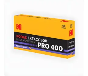 Kodak Ektacolor Pro 400 120 5ks / Farebný negatívny film / ISO 400