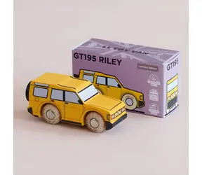 Le Toy Van Drevené autíčko Riley žltá / od 2 rokov / FSC