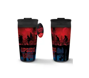 Cestovný hrnček Stranger Things 21 cm / Plast / 420 ml / 14+