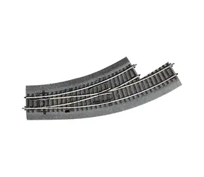 Roco 42560 Line Výhybka BWL2/3 oblúková ľavá s podložím / Mierka H0 (1:87) / Rádius 419,6 a 358 mm / od 15 rokov