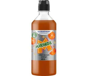 SodaStream MIRINDA ZERO 440 ml / Sirup do výrobníka sódy / Bez cukru / až 9 litrov nápoja