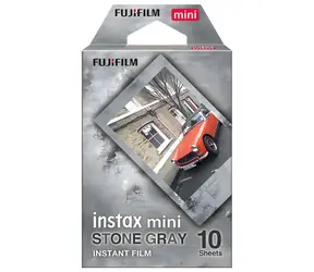 Fujifilm Instax Mini Stone Grey / Instantný film / lesklý papier / ISO 800 / 10 ks