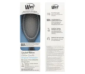 Wet Brush Holographic Original Detangler Kefa na vlasy Chrome