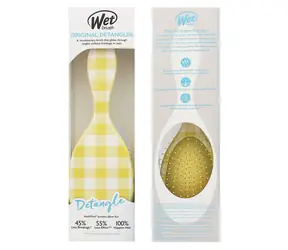 Wet Brush Original Detangler Coastal Charm Kefa na vlasy Golden Gingham