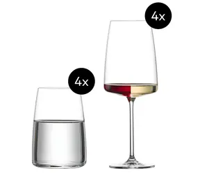 Zwiesel Glas Vivid Senses Limited Edition / Sada pohárov / 8 ks / Tritan krištáľové sklo