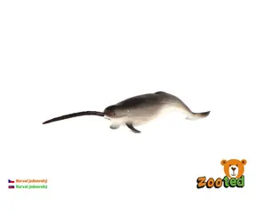 ZOOTED Figúrka Narval jednorohý / Plast / 20 cm / od 3 rokov