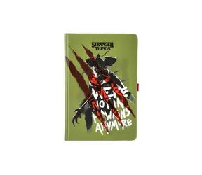 Blok Stranger Things Not in Hawkins / A5 / Linkovaný / Šitá väzba / 120 strán