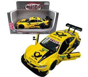 SPARKYS Auto BMW M4 DTM žlté / Mierka 1:24 / Kov / Svetlo a zvuk