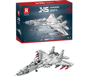 SPARKYS Stavebnica Stíhačka J-15 / 1066 dielikov / ABS / od 14 rokov