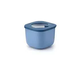 Guzzini ECO STORE&MORE modrá / Dóza na potraviny / 750 ml / Hlboká štvorcová