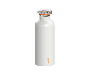 Guzzini Energy biela / Termofľaša / 500 ml / nerezová oceľ / 12h teplé, 24h studené