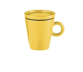 Guzzini Coffee&Go žltá / Šálka na espresso / 50 ml / Plastový