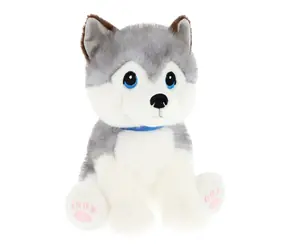 KEEL TOYS Keeleco Zamilovaný psík Husky eko plyšová hračka / 23 cm