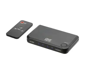 One For All SV1632 čierna / Prepínač HDMI / 3x HDMI / 4K 60Hz / diaľkové ovládanie