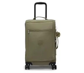 Kipling JET S Almost Sage / Kufor / Kabínový / Recyklovaný polyamid / TSA zámok / Kolieska