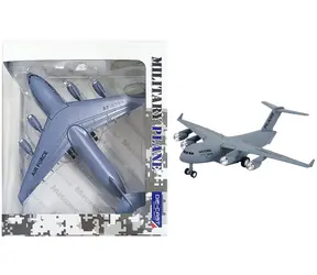 SPARKYS Model lietadla BOEING C-17 / Mierka 1:300 / Kov / Spätné naťahovanie / Svetelné a zvukové efekty