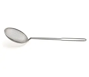 Weis Drôtená cediaca naberačka / priemer 14 cm / nerezová oceľ