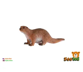 ZOOTED Figúrka Vydra riečna / Plast / 10 cm / od 3 rokov