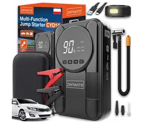 Zenwire CYD14 / Štartovacia powerbanka s kompresorom / 12000 mAh