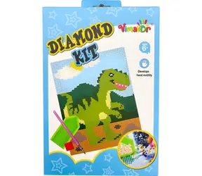 SPARKYS Diamantové maľovanie BABY Dino / 19 × 13 cm / od 5 rokov