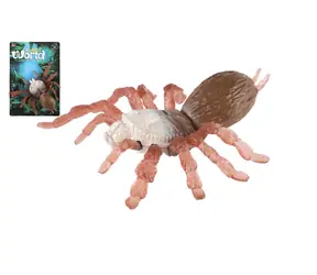 TEDDIES Antistresový pavúk / Antistresová hračka / Plast, silikón / 20 cm / Na karte / od 3 rokov