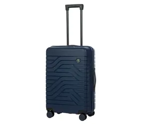 Bric's Ulisse modrá / Kufor / Spinner / Rozšíriteľný / 65 cm