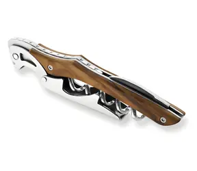 Farfalli SMART Bocote / Vývrtka / dvojitá páka DLS / nerezová oceľ a drevo Bocote