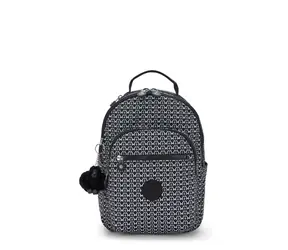 KIPLING Batoh SEOUL S Signature Print / Priehradka na notebook