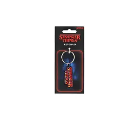 Kľúčenka Stranger Things / Plast / kov / 8,5 cm / na karte