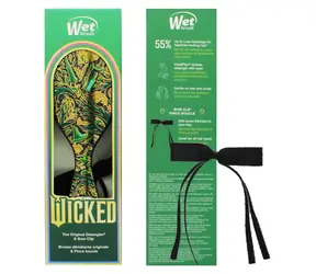 Wet Brush Wicked Elphaba Kit 2.0 Kefa na vlasy + mašle