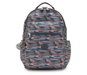 Kipling Ruksak SEOUL Mineral Stripes / Vrecko na notebook