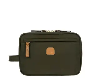 Bric's X-Bag Necessaire Urban Travel Kit 078 olivová / Kozmetická taška / nylon