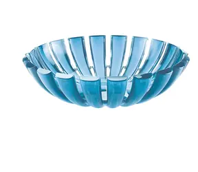 Guzzini DOLCEVITA tyrkysová / Košík / priemer 25 cm / bioplast ISCC+