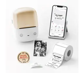 Niimbot B2 Pre zlatá + rolka štítkov 230 ks / Tlačiareň štítkov / 300 dpi / BT / USB-C