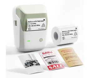 Niimbot B1 Pre zelená / Tlačiareň štítkov + rolka štítkov 230 ks / 300 dpi / BT / USB-C