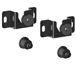 Fiber Mount FM04 čierna / Držiak pre TV / 32-75" / nosnosť 60 kg / VESA 100x100-800x600