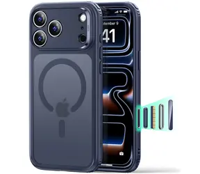 ESR Classic Hybrid MagSafe matná modrá / Kryt / Apple iPhone 18 Pro/17 Pro / MagSafe