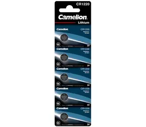 Camelion CR1220 / Gombíková batéria / Lítiová / 3 V / 5 ks