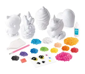 MAC TOYS CraZart Zdobenie 3D odliatkov drahokamy / Kreatívna sada / 5 odliatkov / od 8 rokov