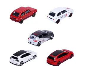 MAJORETTE Darčeková sada VW GOLF GTI / Kovové autíčka / voľnobežná / 1:64 / 5 ks / dĺžka 7,5 cm