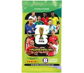 FIFA Club WORLD Cup 2026 Adrenalyn / Zberateľské karty / Booster balíček / 8 kariet