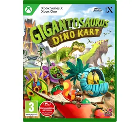 Namco Bandai Games Gigantosaurus (Gigantozaur) Dino Kart / Hra pre Xbox One a Xbox Series X / Závodné